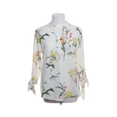 Blouse (Wit, Meerkleurig) van Zara Basic Collection