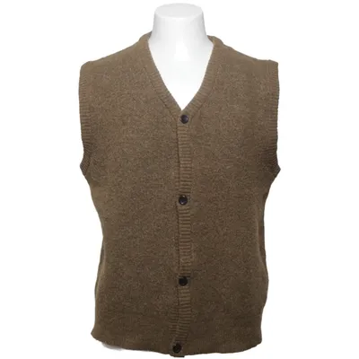 Vest (Green) from Jack & Jones Acrylic, Elastane, Polyamide, Polyester, Wool