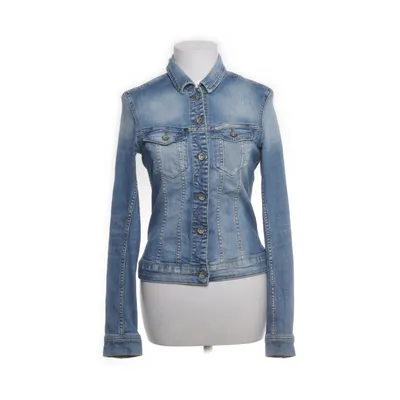 Spijkerjas (Blauw) van Garcia Jeans Katoen, Elastaan