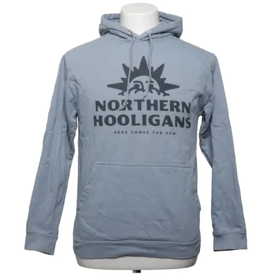 Huvtröja (Here Comes The Sun) från Northern Hooligans Bomull, Polyester
