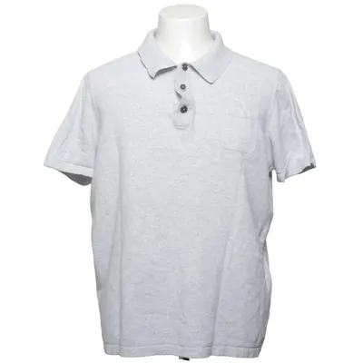 Polo shirt (Gray) from Emilio Adani Cotton, Leather