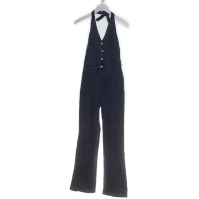 Overalls (Blå) fra Mango Polyester, Elastan, Bomuld
