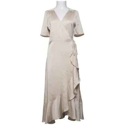 Wickelkleid (Beige) von Soaked Recyceltes Polyester