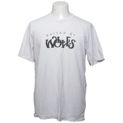 T-shirt (Blanc) de Raised by Wolves Coton