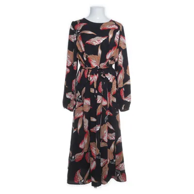 Maxi jurk (Zwart, Meerkleurig) van Cappuccini Polyester