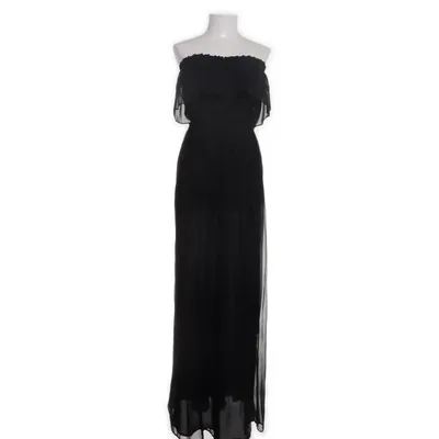 Maxi dress (Black) from Penélope & Mónica Cruz for Mango Silk, Polyester