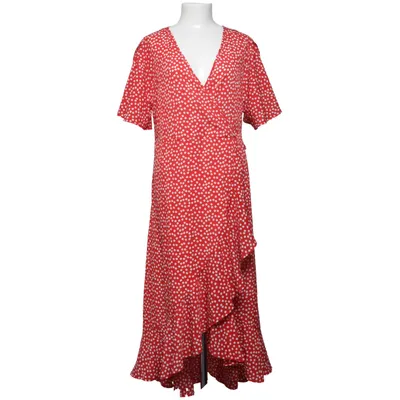 Maxi jurk (Rood, Wit) Polyester