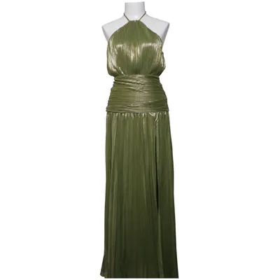 Robe de soirée (Vert, Or)