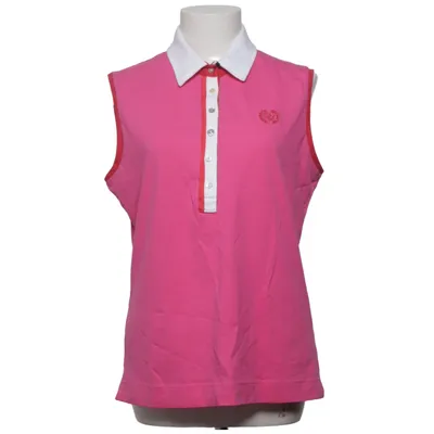 Polo shirt (Pink, White, Red) from Daily Sports Cotton, Elastane