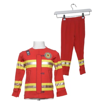 Maskeradkläder (Röd, Gul) från ICA Elastan, Ekologisk bomull