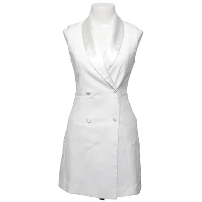 Robe (Blanc) de Zara Basic Élasthane, Polyester