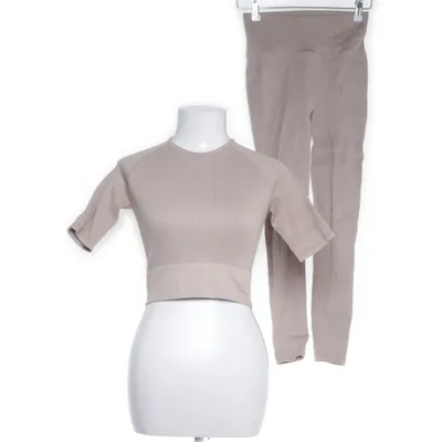 Trainingsset (Beige) van Stronger Elastaan, Polyamide