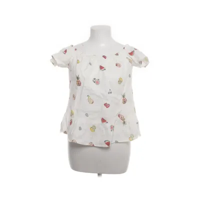 Top (Hvid, Flerfarvet) fra Zara Basic Z1975 Denim Linned