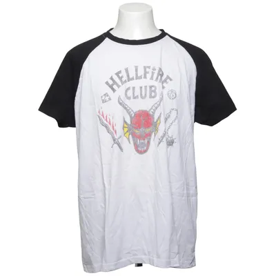 T-shirt (Vit, Svart, Röd) från Netflix: Stranger Things Bomull