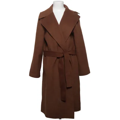 Frakke (Brun) fra Zara Outerwear Polyester, Uld