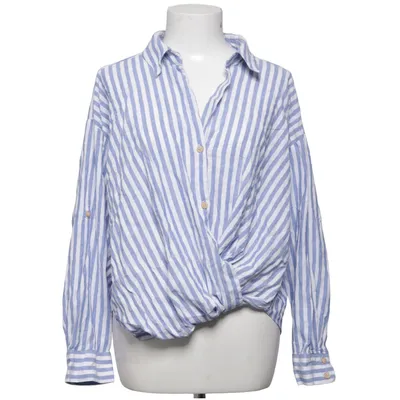 Blus (Blå, Vit) från Zara Linne, Viskos