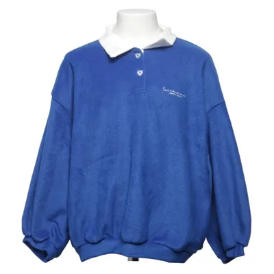 Fleecetröja (Blå, Vit) från NEU Bomull