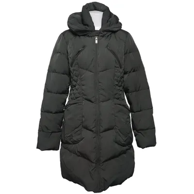 Down coat (Green) from Bomboogie Down, Feather, Nylon, Polyester