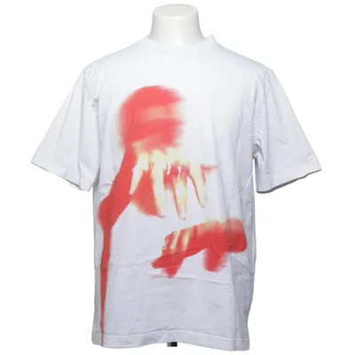 T-shirt (Weiß, Rot, Gelb) von Wood Wood Baumwolle