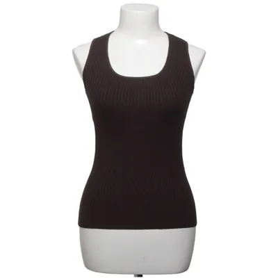 Tank Top (Brown) from Style Butler Elastane, Polyester, Silk