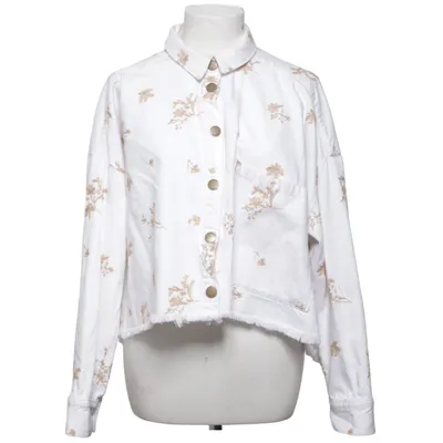 Jeansjacka (Vit, Beige) från Zara