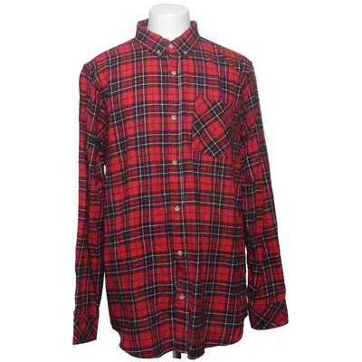 Flanellen overhemd (Rood, Zwart) van EP Collection Katoen