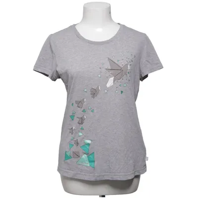 T-shirt (Gris, Multicolore) de Adidas Neo Coton, Élasthane, Polyester