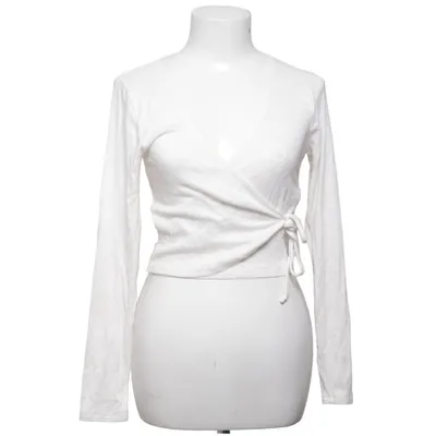 Wrap top (White) from Sister Cotton, Elastane, Modal