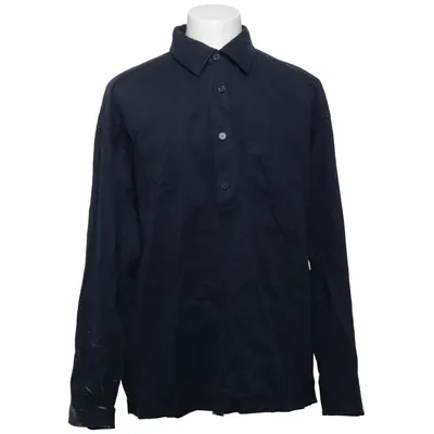 Shirt (Blauw) van H&M ATELIER Lyocell, Katoen, Linnen