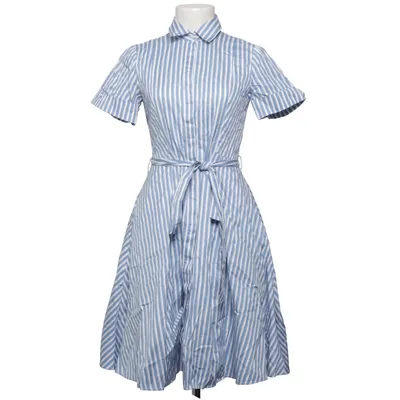 Shirt dress (Blue, White) from Hugo Boss Cotton