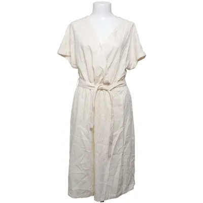 Wrap dress (Beige) from Up2Fashion Linen, Viscose