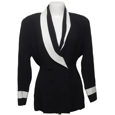 Tuxedo jacket (Black, White) from Wallis Polyamide, Viscose