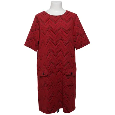 Klänning (Röd, Svart) från Viveca N Elastan, Polyester