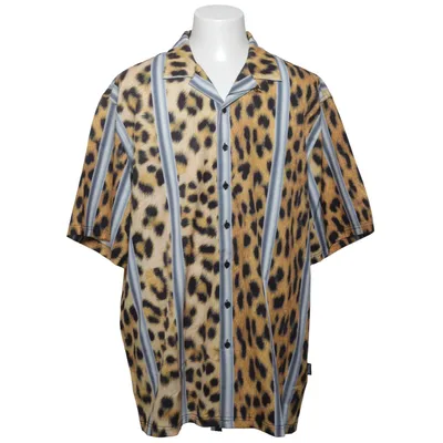 Chemise à manches courtes (Jaune, Noir, Gris) de Pleasures Polyester