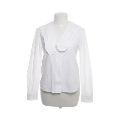 Blouse (Wit) van Mango Katoen