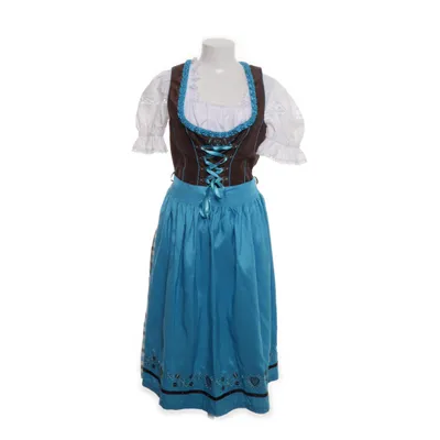 Dirndl (Blauw, Bruin, Wit) van Landhaus by C&A Polyester, Katoen