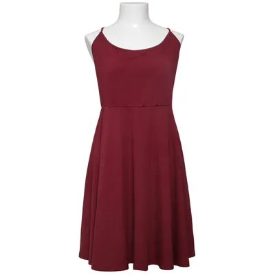 Klänning (Röd) från Shein Curve Elastan, Polyester