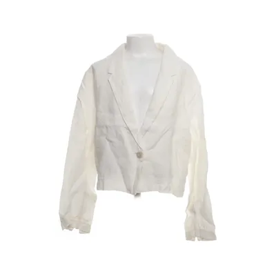 Blazer (White) from Zara Linen