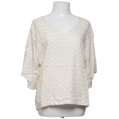 Blouse (Beige, Wit) van Smashed Lemon Viscose