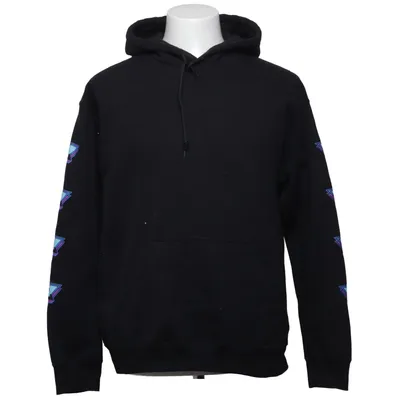 Hoodie (Black) from Gildan Cotton, Polyester