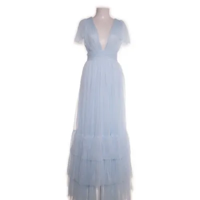 Evening gown (Blue) from Lace & Beads