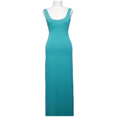 Maxi jurk (Turquoise) van Jane Norman Elastaan, Viscose