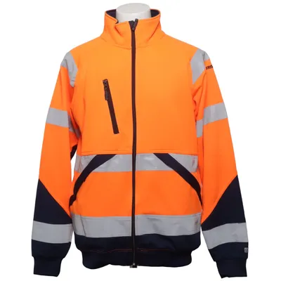 Refleksjakke (Orange, Blå, Flerfarvet) fra Fristads Bomuld, Polyester