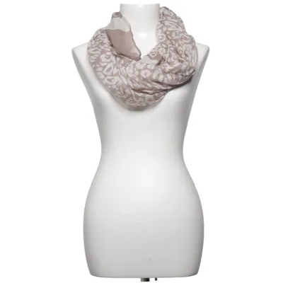 écharpe circulaire (Beige, Blanc)