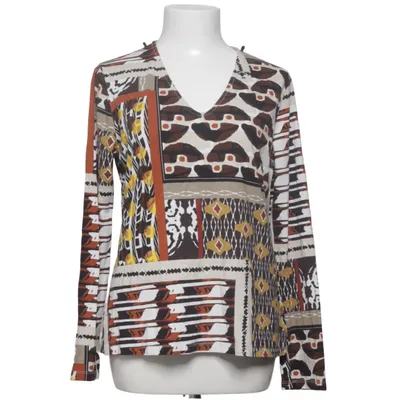 Top (Bruin, Wit, Meerkleurig) van Punt Roma Elastaan, Viscose