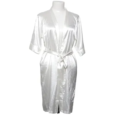 Dressing gown (White) from H.Nathalie Elastane, Polyester