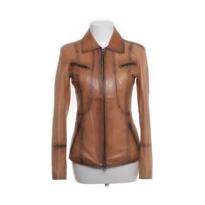 Läderjacka (Brun) från Made in italy Skinn
