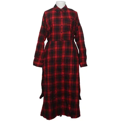 Shirt dress (Red, Black) from Mohito Cotton