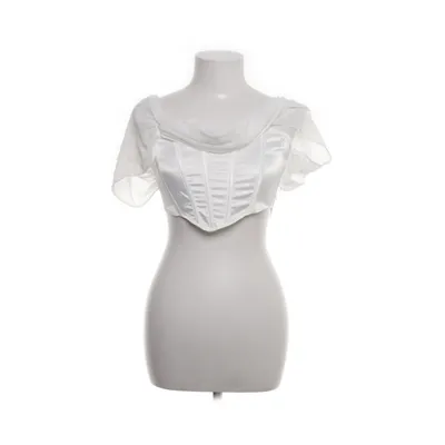 Korset (Wit) van Femme Luxe Polyester, Elastaan