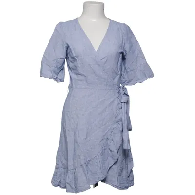 Wikkeljurk (Blauw, Wit) van Gap Katoen, Linnen